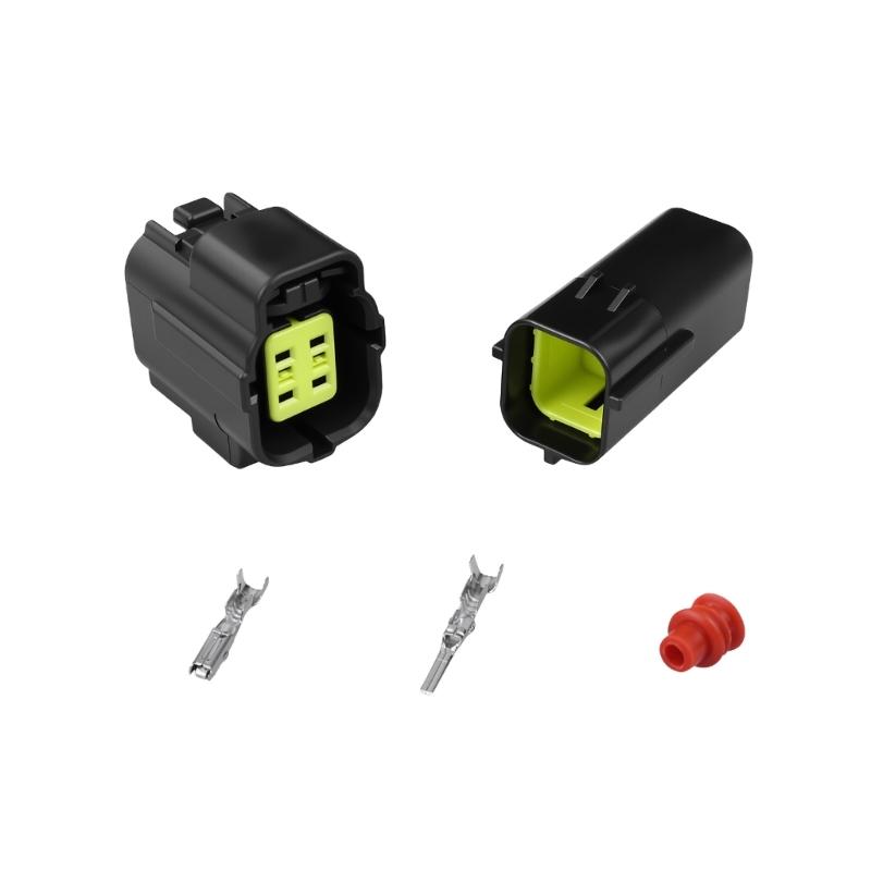 Plastic Waterproof Terminals Connector Electrical Plugs Connector Upgrades for Automotive & Outdoor Electrical Application