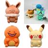 Entzückende Pokemon Plüsch-Schlüsselanhänger mit Pikachu, Schiggy, Glumanda, Bisasam und Evoli Perfekt für Sammler!