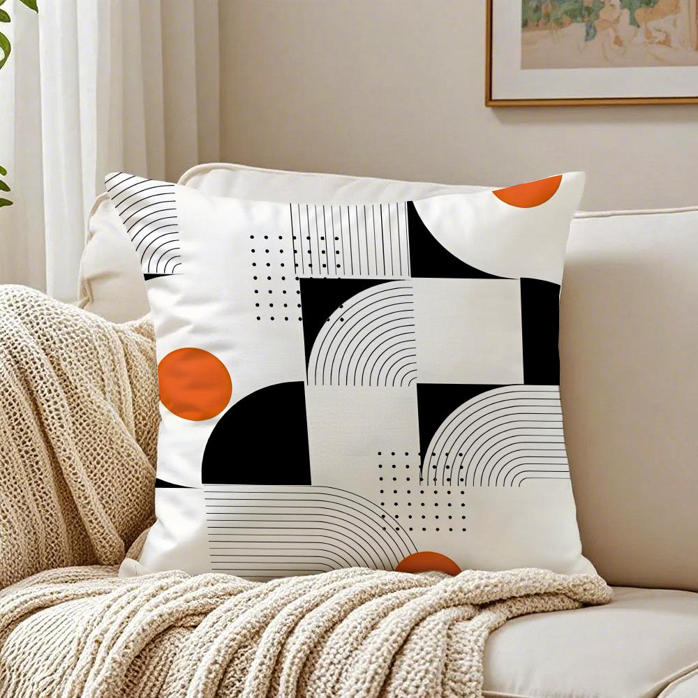 Famous Modern Minimal Design Style BBauhaus Cushion Cover Pillowcase Antidustmite Living Room Sofa Decor Cushion Room