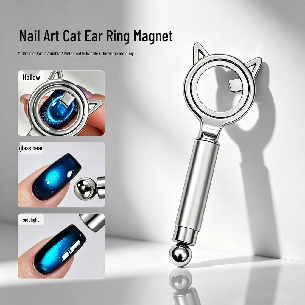 Super Strong Cat Eye Nail Art Magnet for Gel Polish