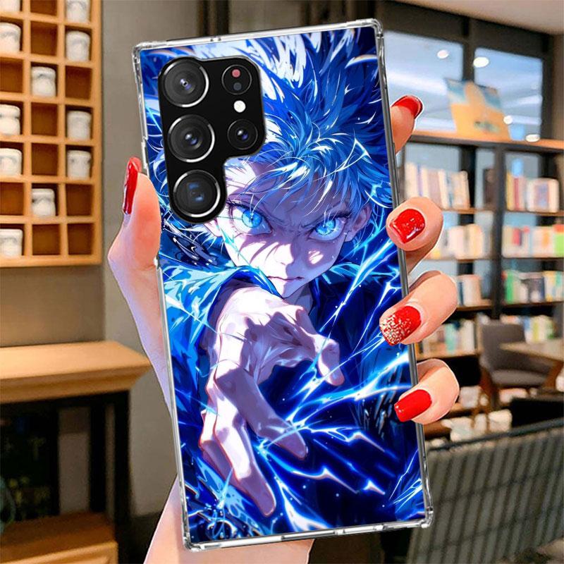 Huner X-Hunters Killua Phone Case For Samsung Galaxy S26 S25 Edge S24 Ultra S23 S22 Plus S21 S20 FE Soft Fundas Shell Galaxy S25