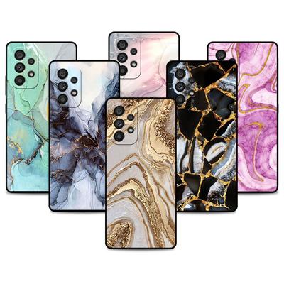 Case For Samsung Galaxy A52 A12 A51 A32 A21s A71 A53 A13 A32 A72 A31 A33 A22 A03 A41 Phone Cover Marble