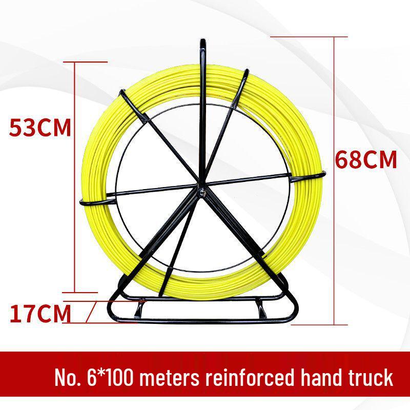 Fiberglass Cable Puller & Pipe Threader for Electricians