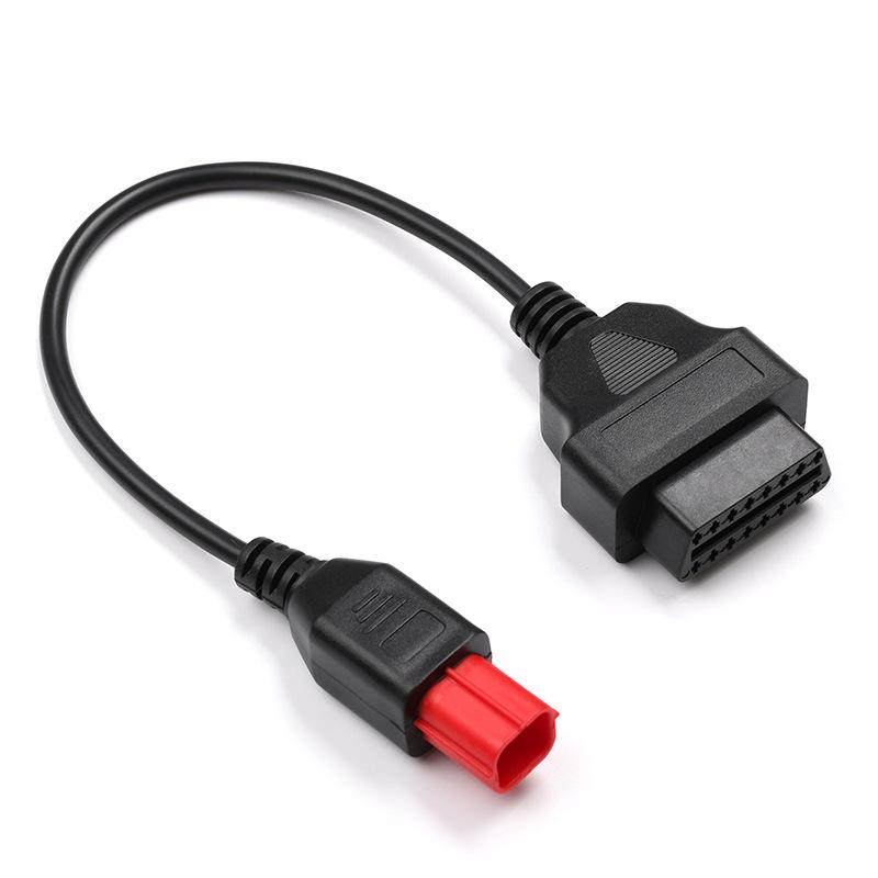 Honda Motorcycle OBD 16-Pin to 6-Pin Adapter Cable