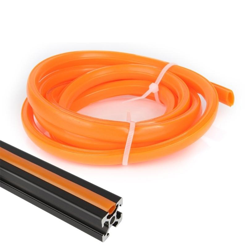 4 Meter Color PVC Seal Cover for Dust Protections On 2020 V Slot Aluminum Extrusions Durability Use