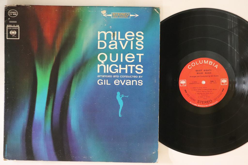 LP Record MILES DAVIS - Quiet Nights CS8906 COLUMBIA 1964 US Jazz Used