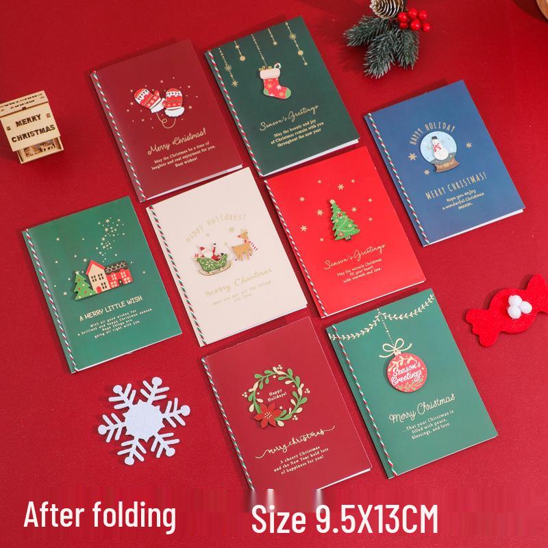 3D Christmas Music Greeting Card - Mini Cartoon Design for Children