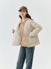 Winter Women's Plus Size Thick Fleece Long Sleeve Cotton Coat