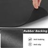 VIKAMA Cute Lying Cat Pet Mat Pet Feeding Mat Door Mat Waterproof Non-slip Bathroom Mat Rug For Bedroom Carpet For Living Room