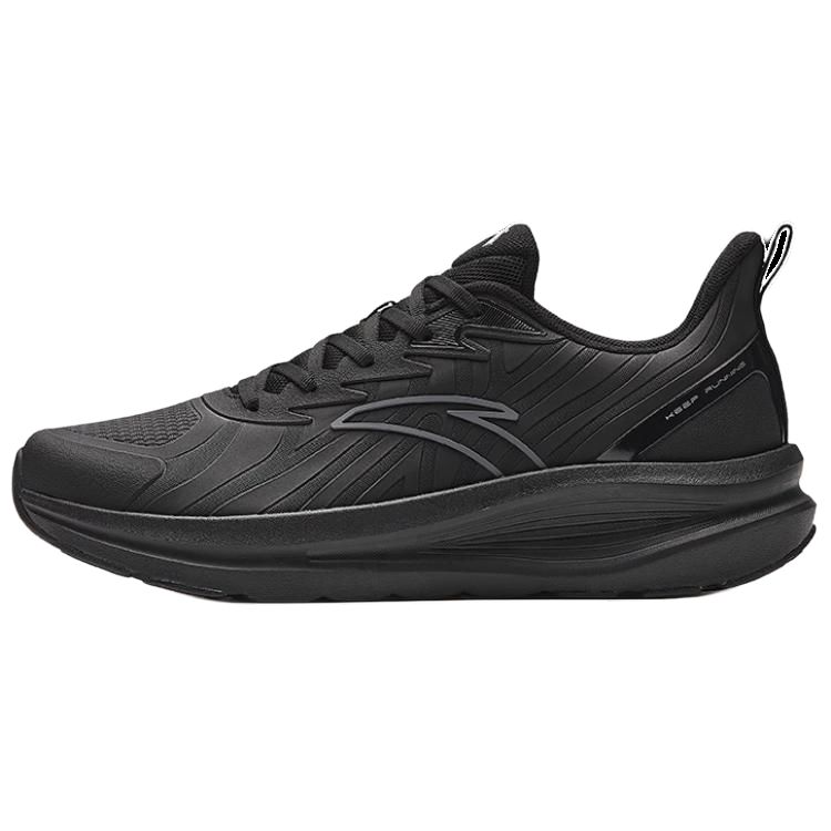 Anta Yuntu Fabric TPU Low-top Casual Running Shoes Black Men s 112345538-8 40