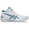 ASICS Gelhoop V16 White Rich Teal Unisex Sneakers 1063A078-101