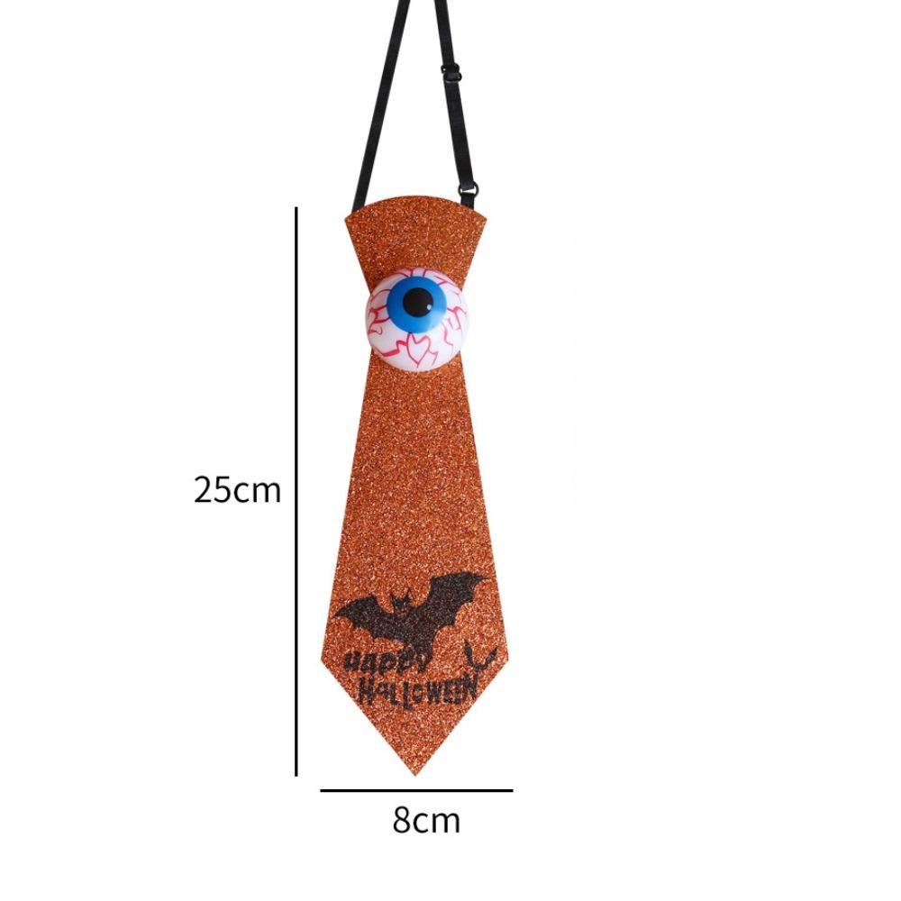 Adjustable Straps Gold Dust Bat Bow Tie Spooky Halloween Tie Props  Themed Events