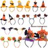 Halloween Pumpkin & Witch Spider Bat Skull Adult Headband