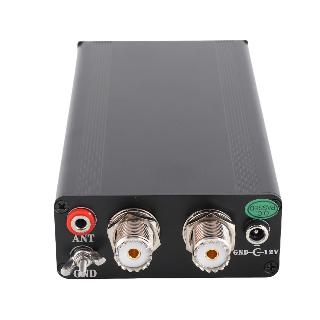 1.8‑50MHz 200W Micro Shortwave Automatic Antenna Tuner 10‑15VDC Organic Light Emitting Diode Display