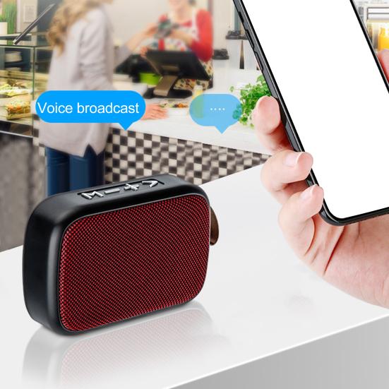 Portable Mini G2 6D Bass Bluetooth-compatible 4.2 Wireless Speaker with USB TF Card Jack Subwoofer Loudspeaker for Indoor Outdoor