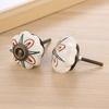 2pc Tea pot cupboard door antique classical ceramic handle European printing handle