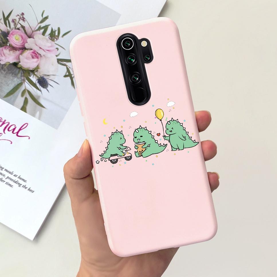 Für Xiaomi Redmi Note 8 Pro Hülle Mode Mädchen Weiche Silikon Rückseite Für Redmi Note 8Pro 8 pro Niedliche Cartoon Handyhülle Fundas
