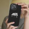 Logo A-Arctic M-Monkeys Phone Case For IPhone 16 15 14 13 Pro Max 11 12 Plus Leather Silicone Cover