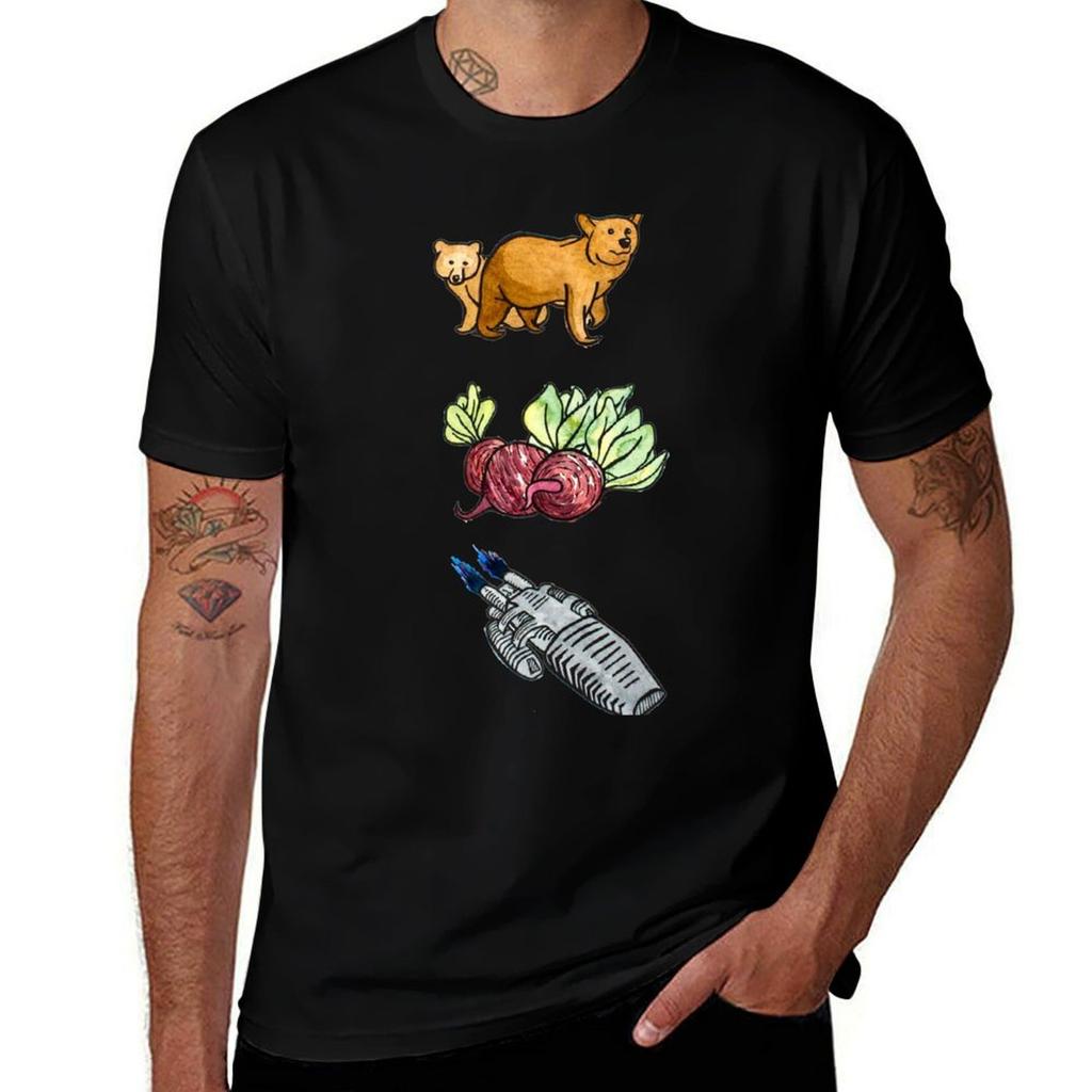 Bears Beets Battlestar Galactica The Office T-shirt Outdoor Sport Lichtgewicht T-shirt