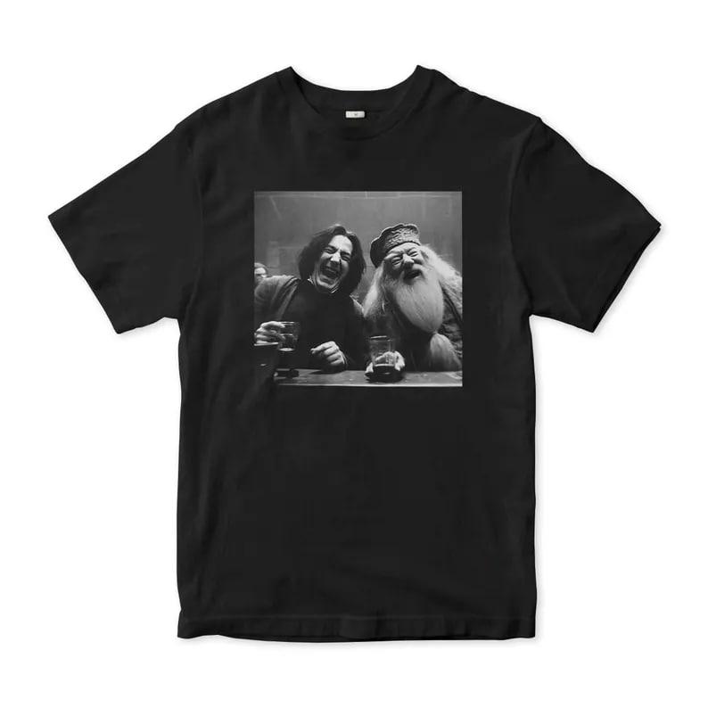 

Snape and Dumbledore Bar Party Unisex T-Shirt L