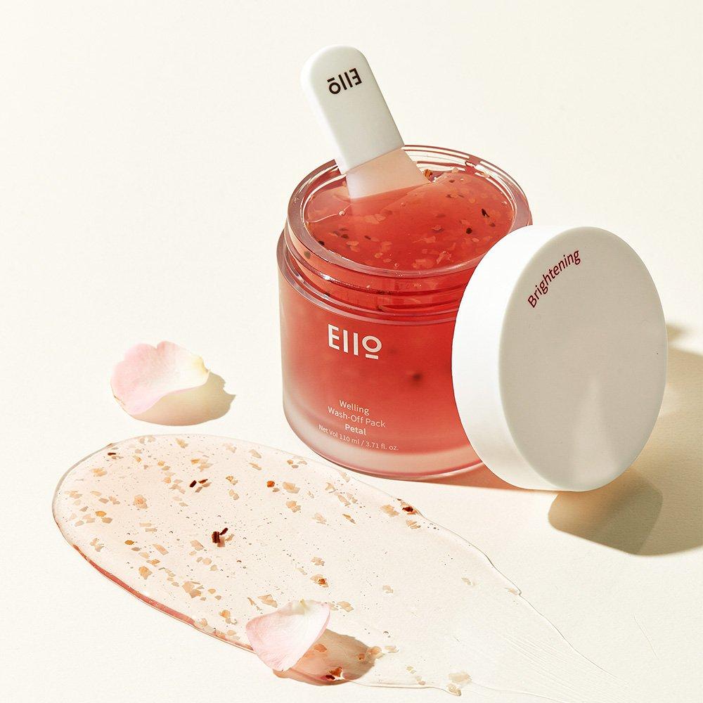 Ello Welling Wash Off Pack Petal 110ml x 2