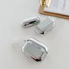 Cool Plated Silver Case Soft TPU Silicone Case for AirPods Pro 3 Case, Full Protective Case Wireless Bluetooth Earphone Case