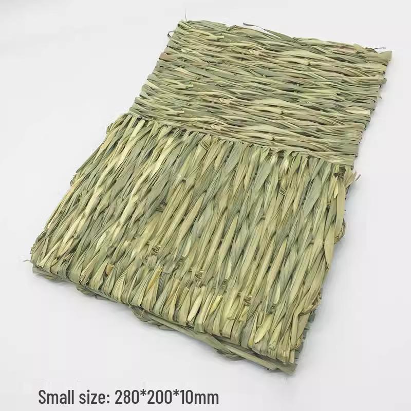 Grass Mat & Nest for Rabbits & Guinea Pigs - Boredom Relief Toy & Foot Pad