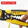 Multifunctional Wire Stripping Pliers 5-in-1 Adjustable Wire Stripper Tool With Cutting Crimping For Efficient Electrical Work