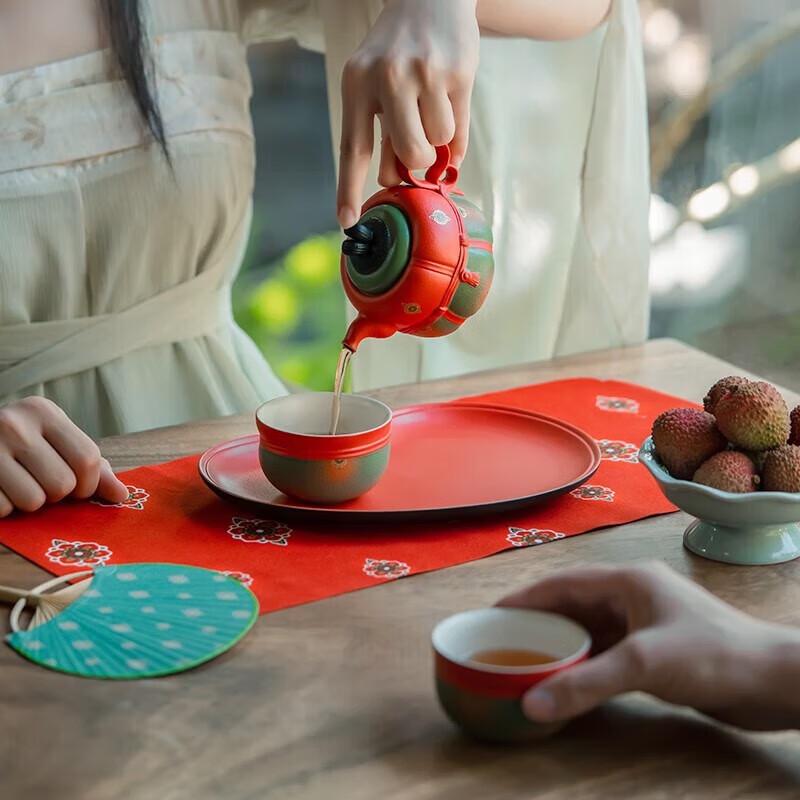 Wanqiantang Tang Palace Night Banquet Ceramic Kung Fu Tea Set