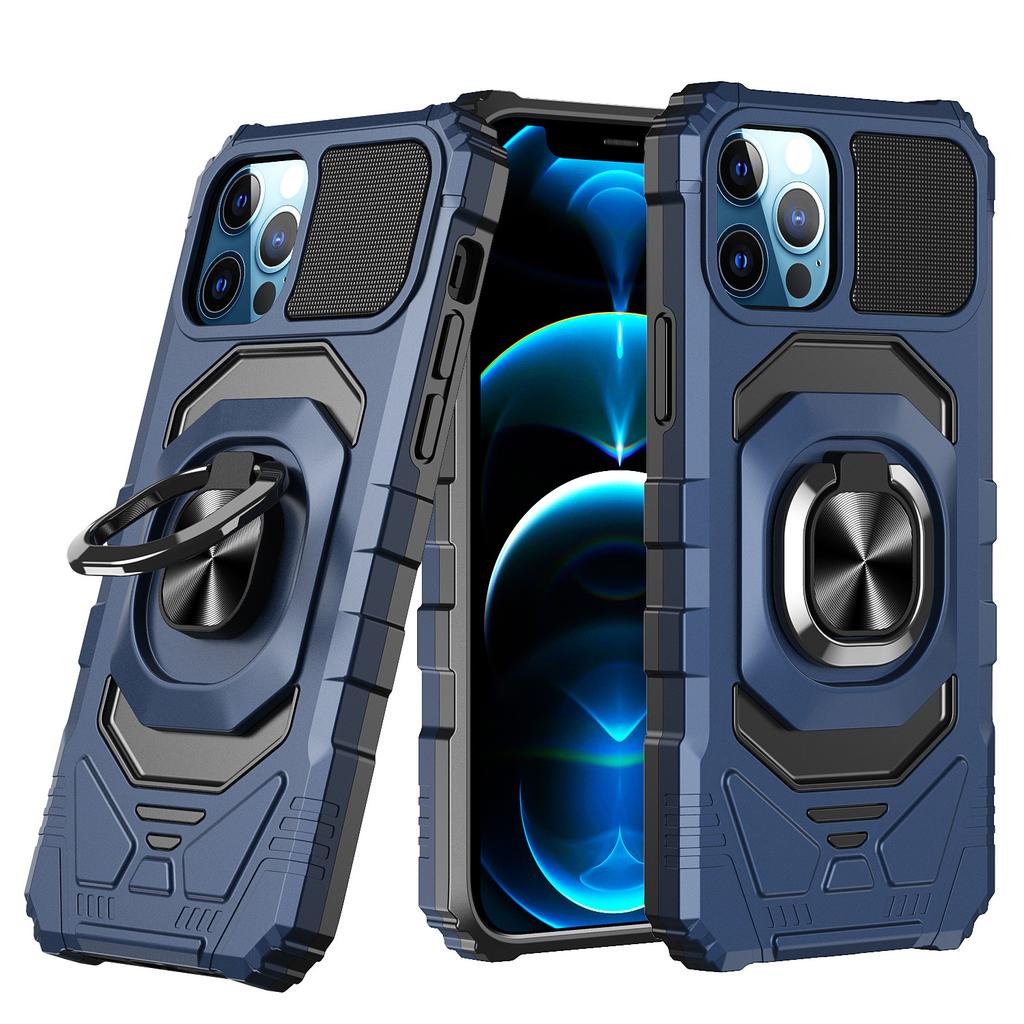 Applicable to Apple 17promax mobile phone case IP16 simple business 15 military anti-drop case 14 car magnetic attraction 13 tide