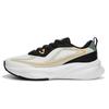Comfortable Fit Shock Absorption Non-Slip Wear-Resistant Low-Top Casual Running Shoes Men Sneakers White Black 11124402151-003