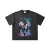 260 GSM Double Yarn 32 Count 100% Cotton Solo Leveling V6 Print Unisex Heavy Cotton T Shirt… More