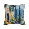 Pillow Case Van Gogh Oil Painting Square Pillow Cover  Fashion Cushion Cover Graphic Pillowcases For Office Car Home Decorative