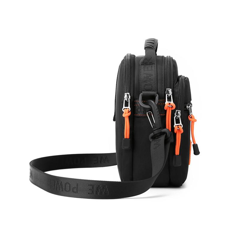 Moda masculina náilon pequena bolsa casual mini bolsa masculina crossbody ombro mochila masculina carteira e bolsa