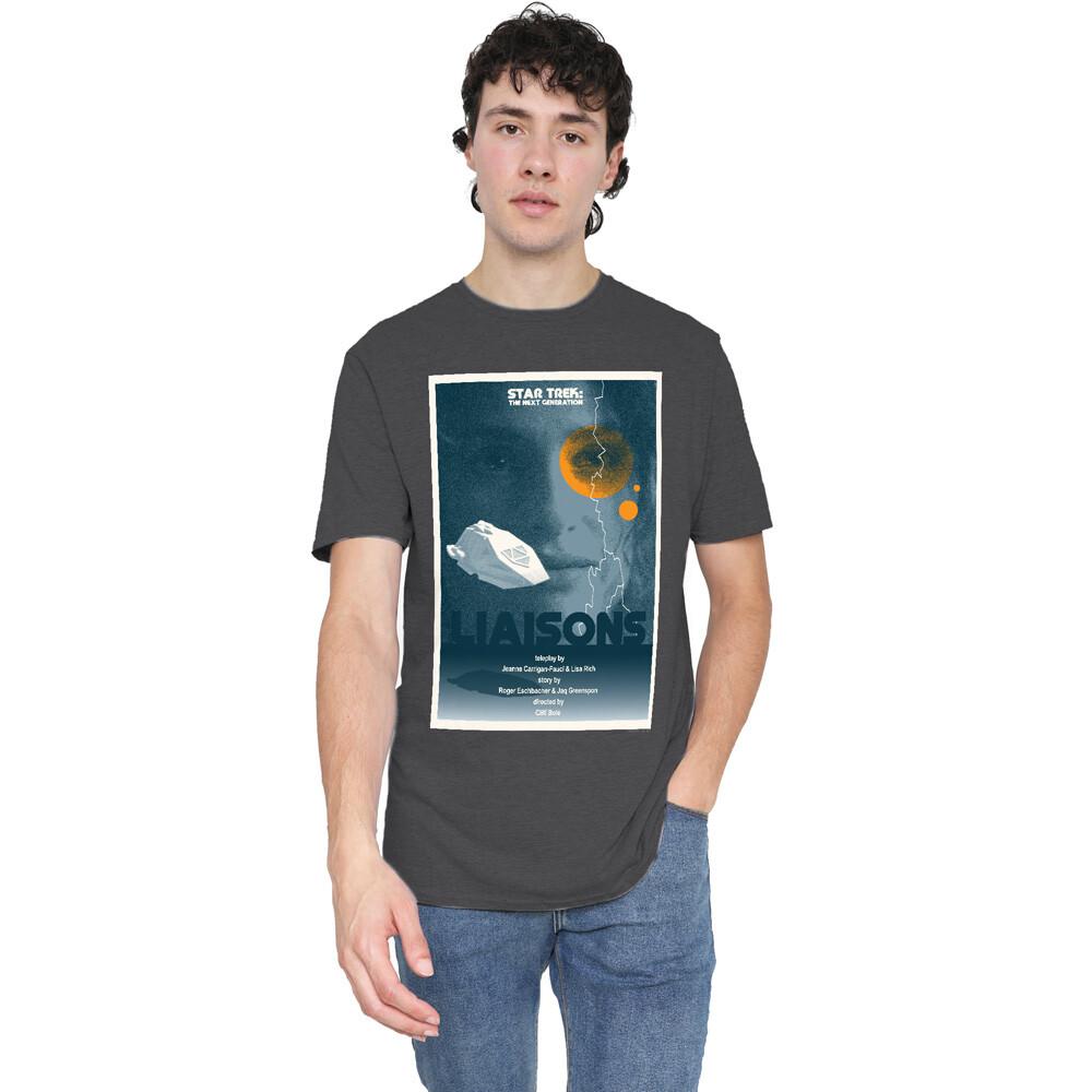 Star Trek Tng Season 7 Episode 2 T-Shirt S-3XL Charcoal XXXXL