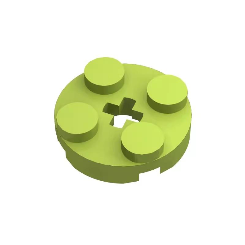 100pcs DIY Building Blocks Size Compatible With 4032 Brick Plastic 2x2 Round Toys for Children