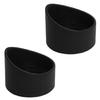 Juego de 2 piezas Cubierta de goma para ocular de 40 mm Protectores oculares Escudos oculares para protección