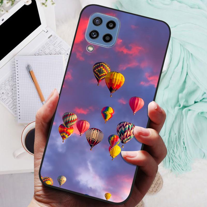 For Samsung M32 Case SM-M325F TPU Luxury Soft Fashion Silicone Phone Case For Samsung Galaxy M32 Coque Back Cover Fundas Shell