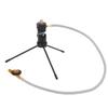 Gas Heater Tripod Heat Proof Stainless Steel Hose Portable Camping Heater Tripod Stand for Outdoor Fishing
