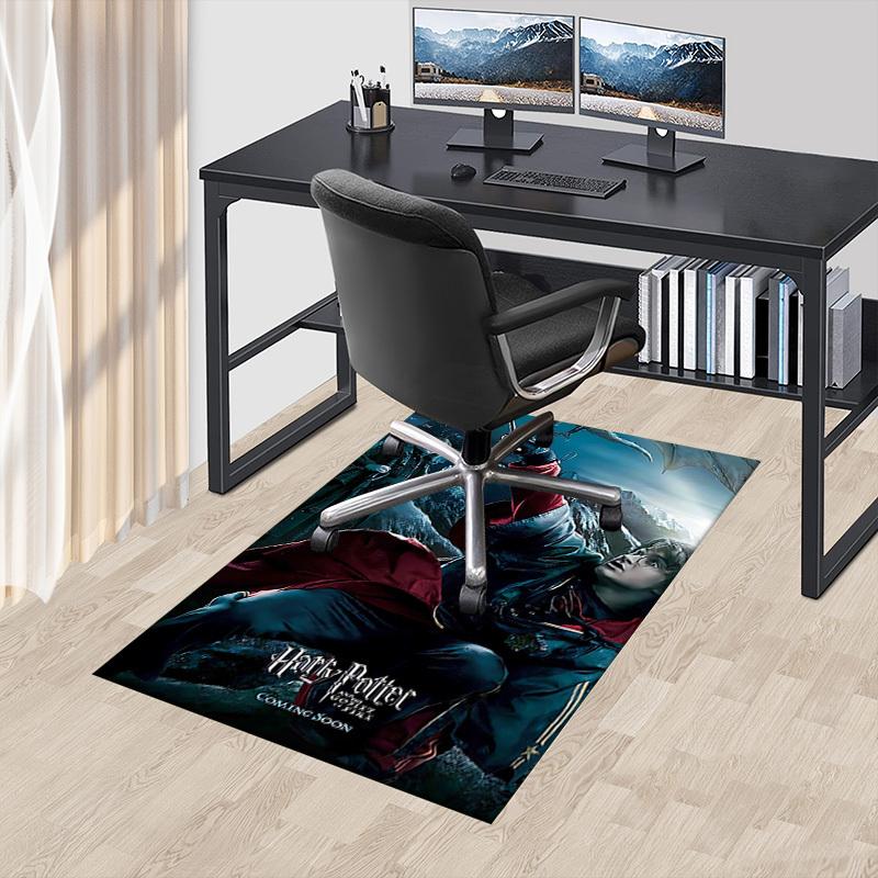 1pc Harry Potter and the Goblet of Fire Carpet, for Home & Office Decor, Desk Chair Carpet, Festive Gift,Conference Room CarpetL1289