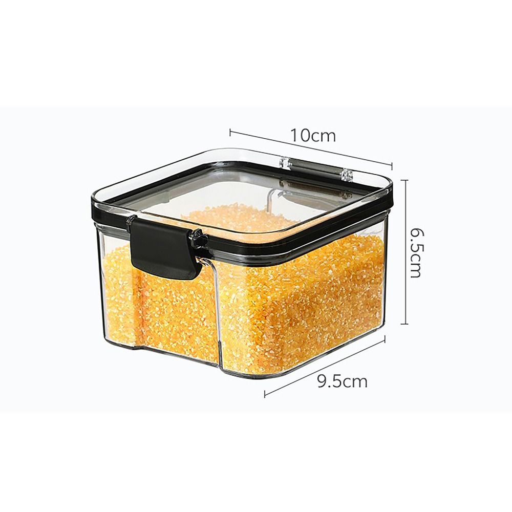 Dustproof Airtight Container Airtight Grain Storage Portable Spice Jar  Picnic