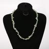 Collana Fatta a Mano con Perline a Frammenti di Pietra Naturale Sette Colori N134