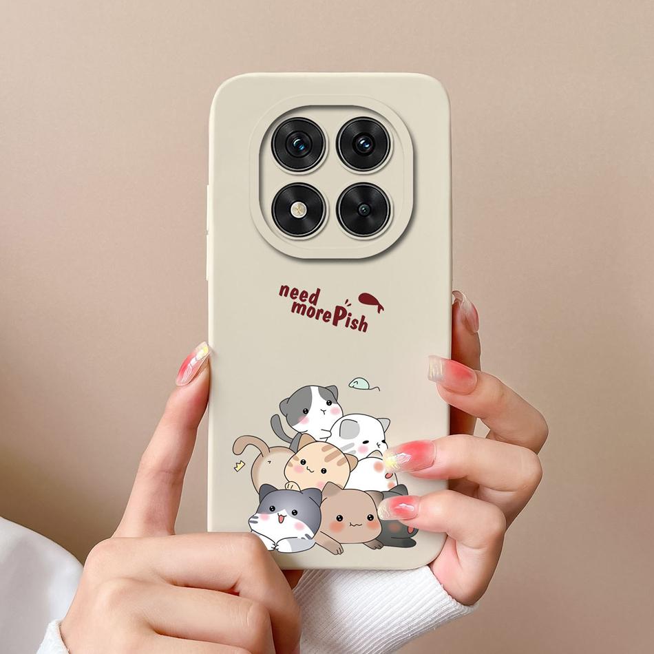 

Чохол для Poco X7 Pro Милий Телефонний Чохол з Динозавром М яка Високоякісна Задня Кришка з Рідкого Силікону Для Poco X 7 Pro X7Pro Міцні Чохли Poco X7