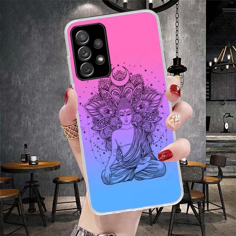 Gautama Buddha Budha Belief Soft Phone Case For Samsung Galaxy A12 A22 A32 A52 A72 A02S A51 A50S A71 A70 A31 A20S Note 20 Ultra