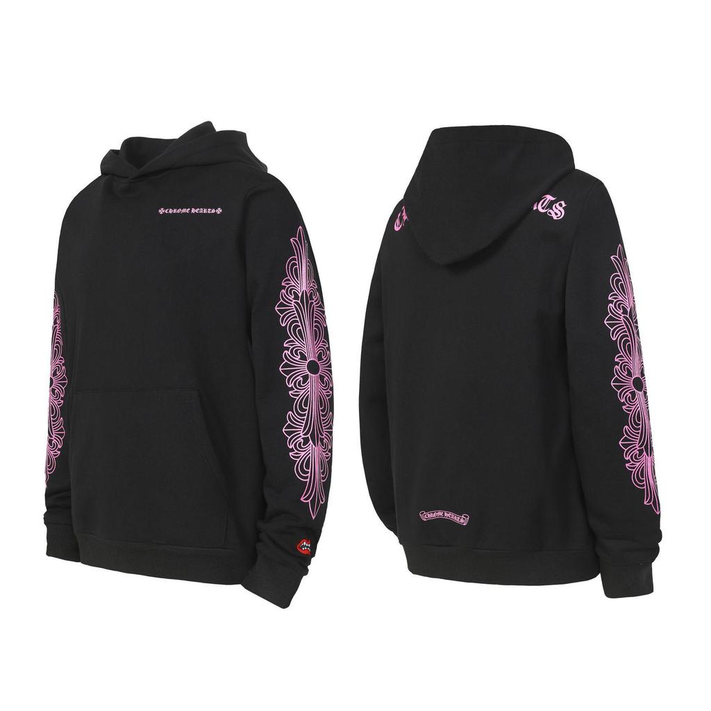 Unisex Autumn/Winter Horseshoe Hoodie with Sanskrit Print - European & American Trend