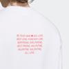 Adidas Sweatshirts Unisex White Crew Neck Moderate Other IT6395