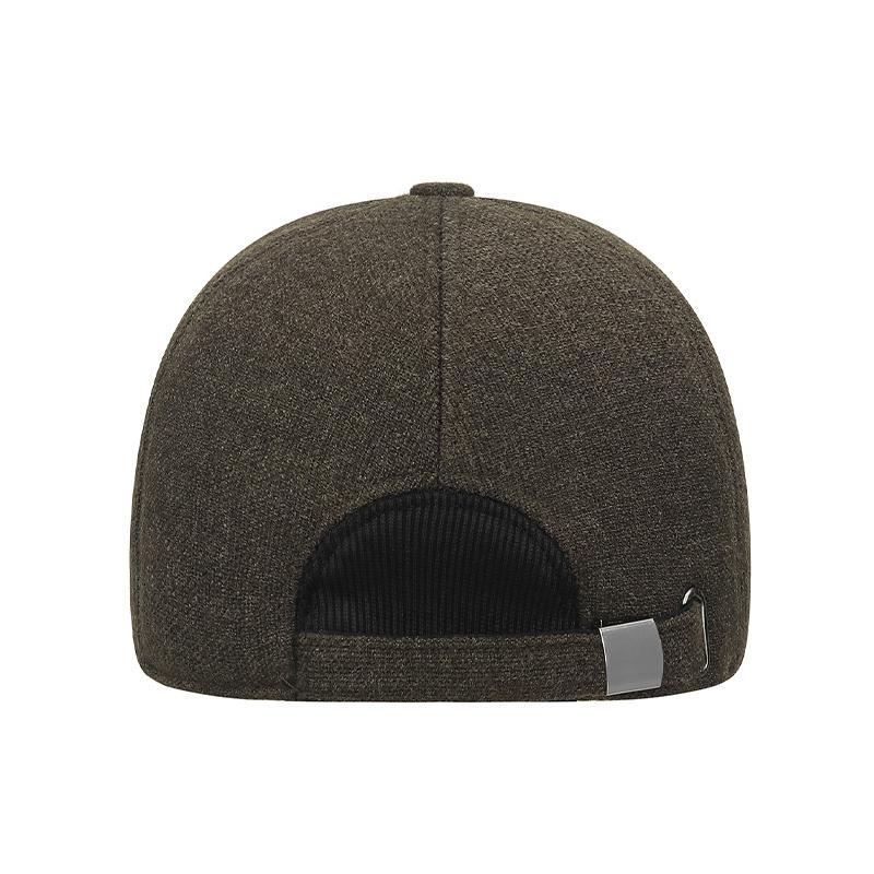 Cold-Proof Ear Protection Hat Men's Outdoor Winter Hat Middle-Aged and Elderly Baseball Cap Warm Outdoor Cap