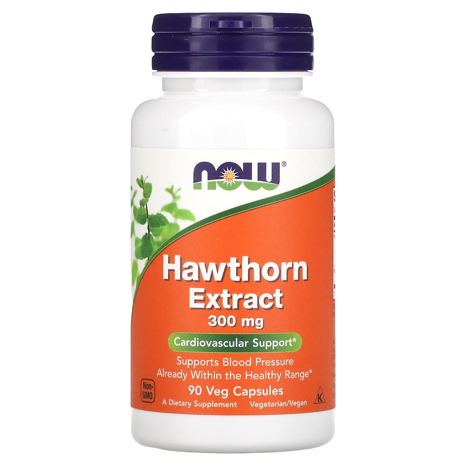 

Hawthorn Extract, 300Mg, 90 Veggie Caps