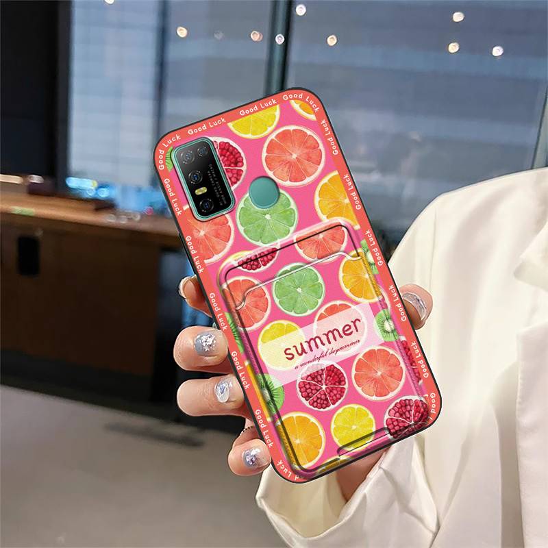 Back Cover Cover Phone Case For Doogee N30 Dirt-resistant Waterproof Soft Case Card Slot Shockproof Anti-knock Cartoon