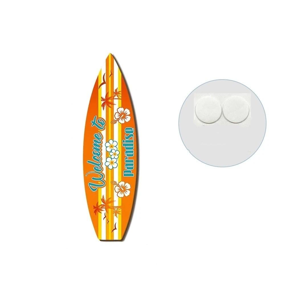 Retro Beach Surfboard Decor Summer Beach Themed Surfboard Ornaments  Living Room